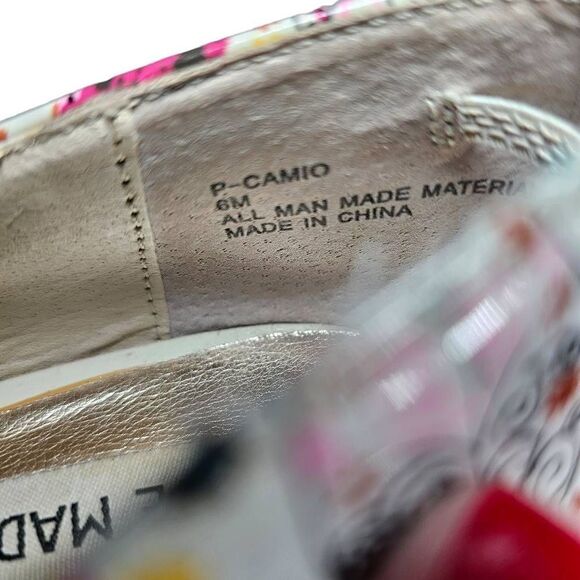 Steve Madden Women's Multicolor Paisley Camio Cork Wedge Platform Shoes 6M - Picture 12 of 14
